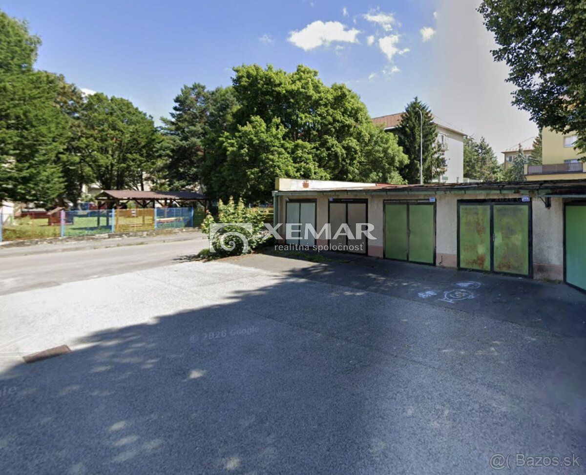 XEMAR ( alebo 0907 895 125) ponúka na predaj murovanú garáž 