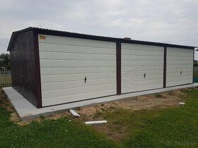 Parametry garażu Szerokość: 9 m Głębokość: 6 m Wysokość