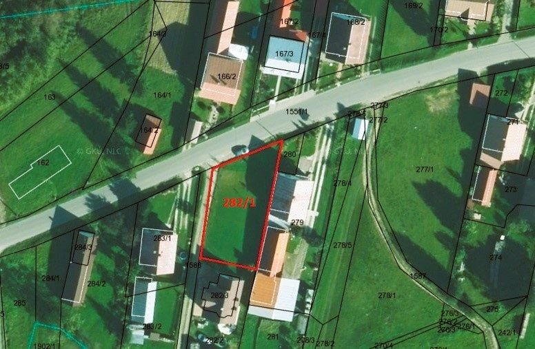 I offer for sale a building plot, land registry parcel "C"