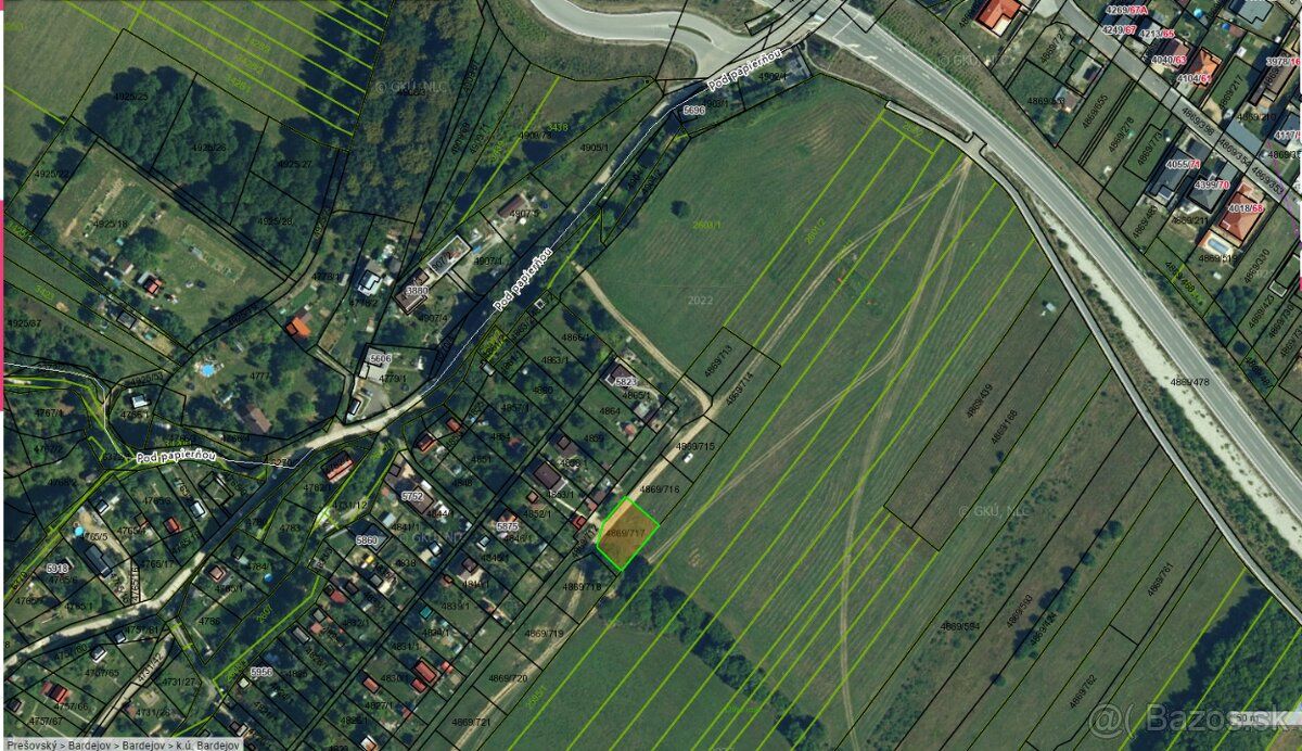 Prodávám pozemek o rozloze 480 m² v oblíbeném rekreačním