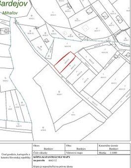 Prodávám pozemek o rozloze 480 m² v oblíbeném rekreačním
