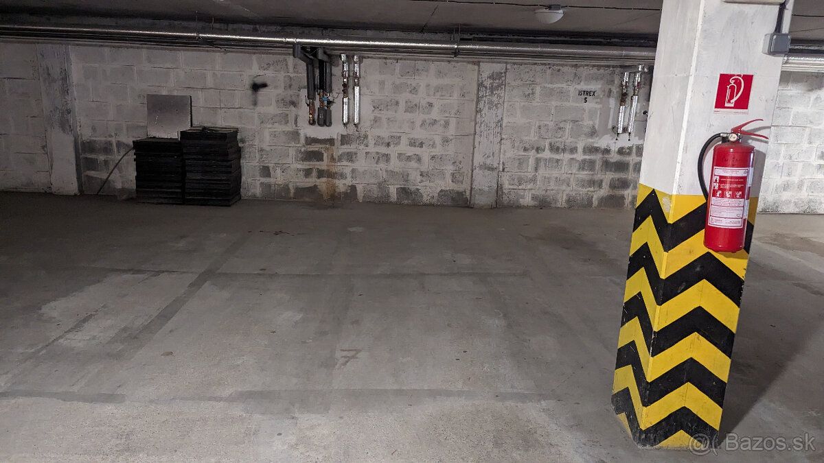 Nabízím k pronájmu garážové stání pro auto, Sustekova 47