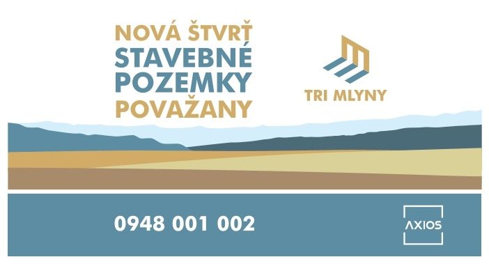 Sprzedaż działek w projekcie TRZY MŁYNY we wsi Považany