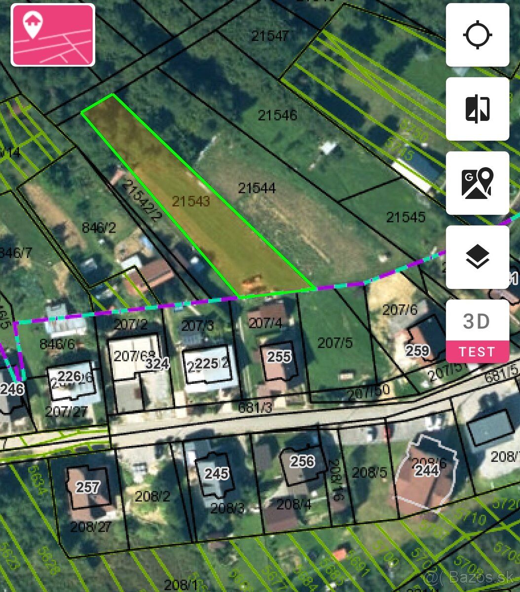 Nabízíme k prodeji pozemek v obci Krušetnica. K pozemku