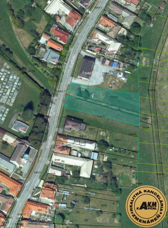 Připravujeme do nabídky - pozemek v obci Babina – zastavěná
