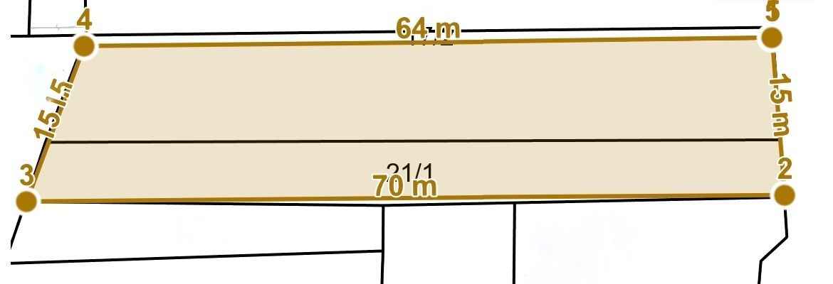 Na prodej pozemek pro výstavbu RD o ploše 1024 m2, přímo ve