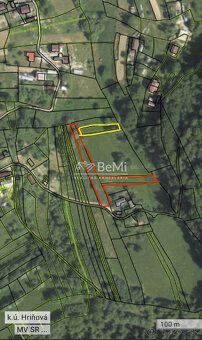 Typ: Pozemky - bydlení Ulice: Hriňová Obec: Hriňová 008-14-S