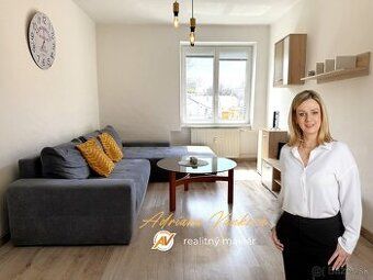 Wynajmę 2-pokojowe mieszkanie w centrum Popradu. Kaucja miesięczna, cena 570 EUR.