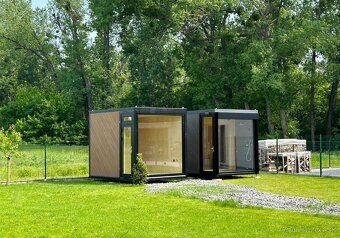 Prodám mobilní, zateplený, moderní, designový dům z oceli