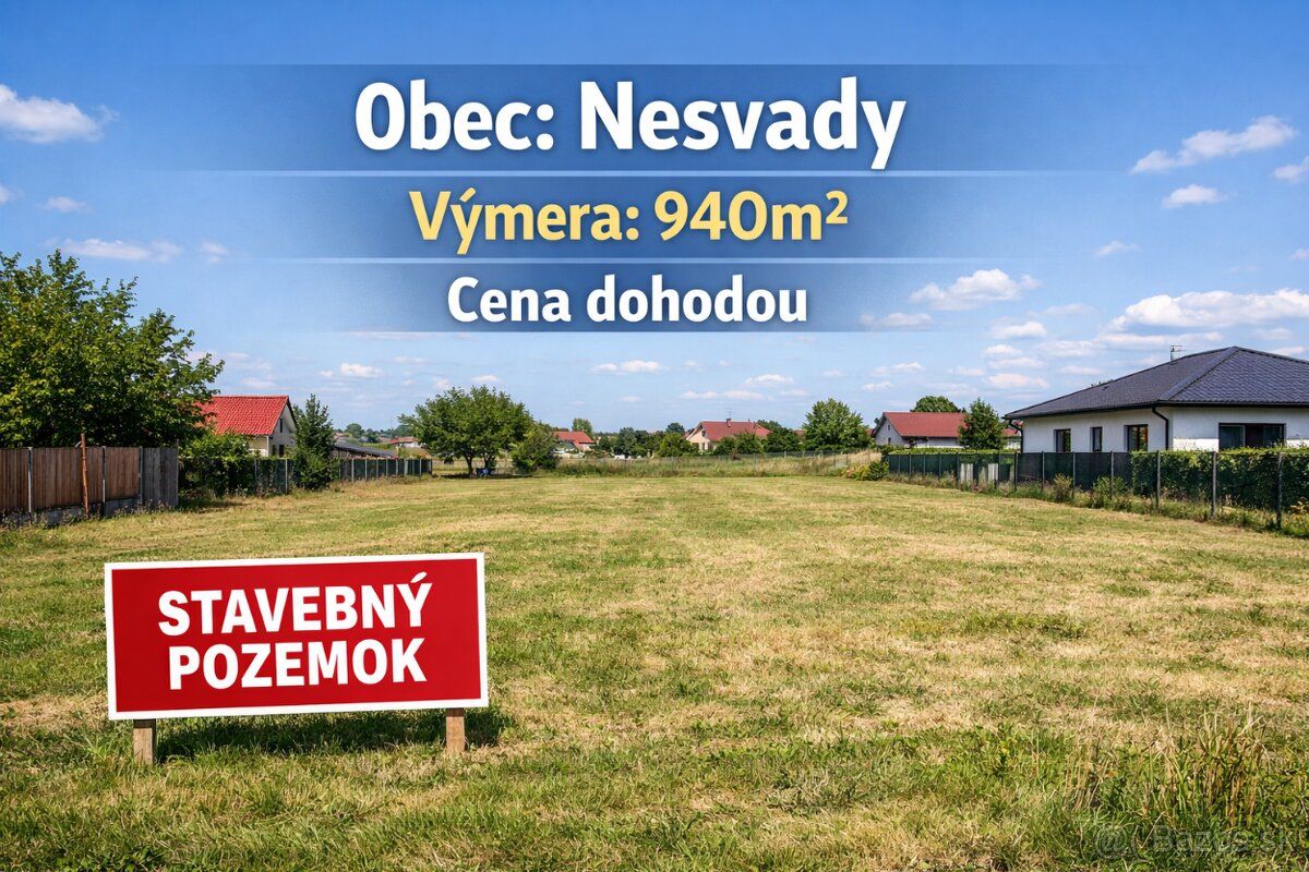Я пропоную на продаж будівельний земельну ділянку для майбутньої побудови родинного будинку в Несвадах.