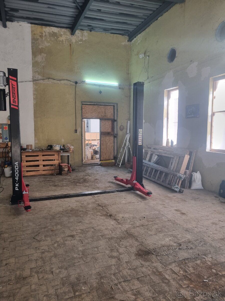 Powierzchnia 150 m2 dźwig 4 tony
