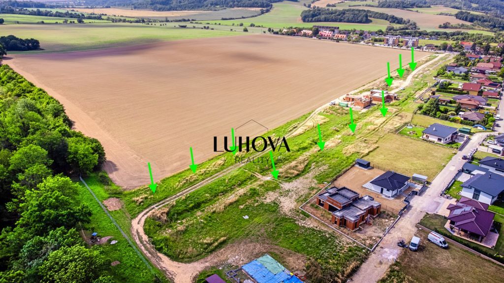 LUHOVA reality Vám výhradně nabízí k prodeji stavební pozemky