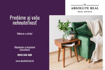 Realitní kancelář ABSOLUTE REAL zastupující vlastníka prodává