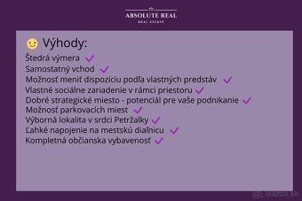 Realitní kancelář ABSOLUTE REAL zastupující vlastníka prodává