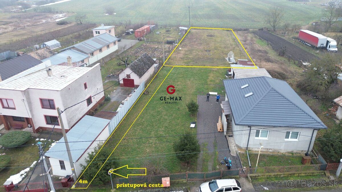 ID:404 GE-MAX Reality nabízí k prodeji stavební pozemek v ob
