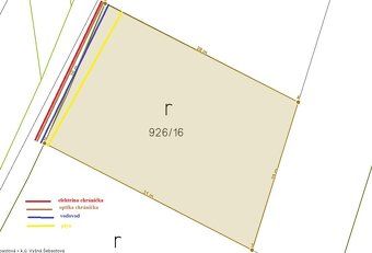 Predám pozemok s výmerou 592 m2. Pri resp. na pozemku sa nac