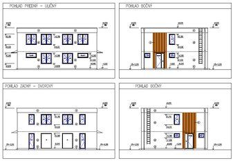 Prodáme novostavbu RD - dvoupodlažní 1/2 dvojdomku v obci Cho