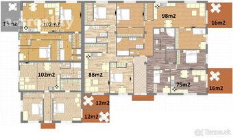 Wyjątkowy 5-pokojowy apartament z ogromnym tarasem w Dvorach nad Żitavą