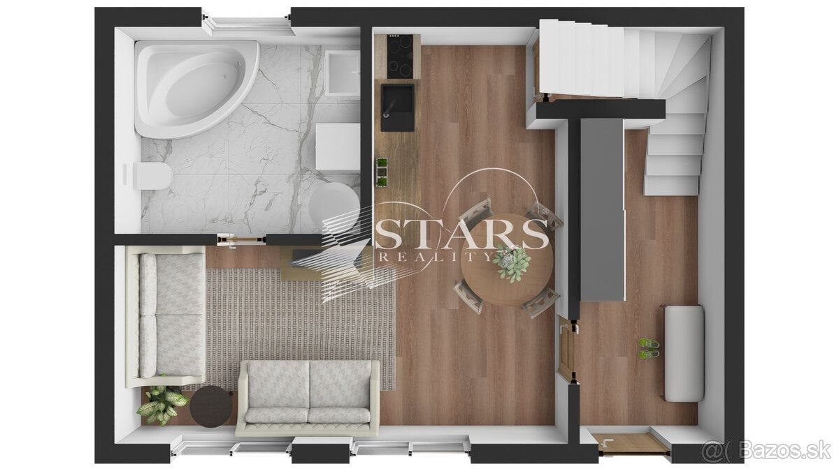 Typ: 4-pokojový byt Obec: Zlaté Klasy STARS REALITY nabízí