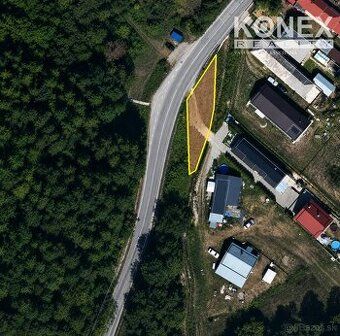 Predám parcelu pri vstupe do obce Vyšný Hrušov, o celkovej r