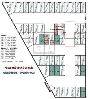 Predám garáž po kompletnej rekonštrukcii, 18 m². Nachádza sa