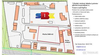 Ponúkame do prenájmu skladové priestory o výmere 100 m2 na u