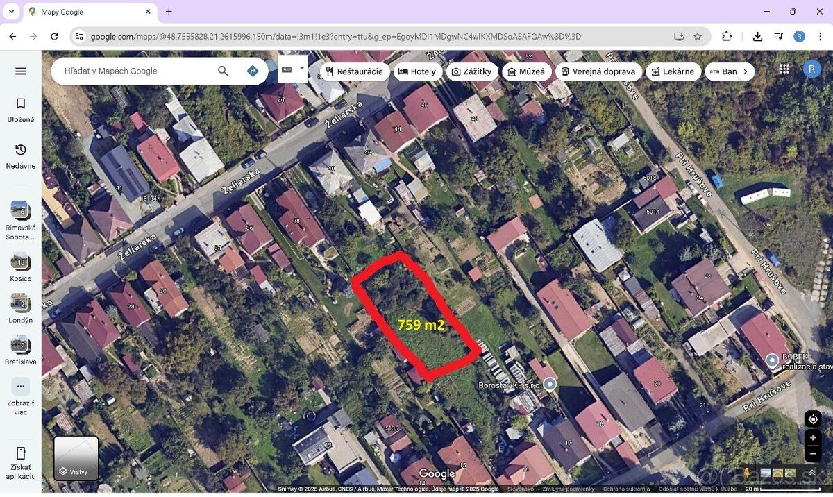 Budowa gruntu 759 m2 Żelazna, Tahanowce, Koszyce Rodzaj