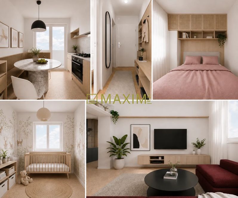 Oferujemy na sprzedaż jasny 3-pokojowy apartament przy