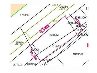 Sprzedam działkę - Rabča grúň, 856 m2 14401/45,46,47