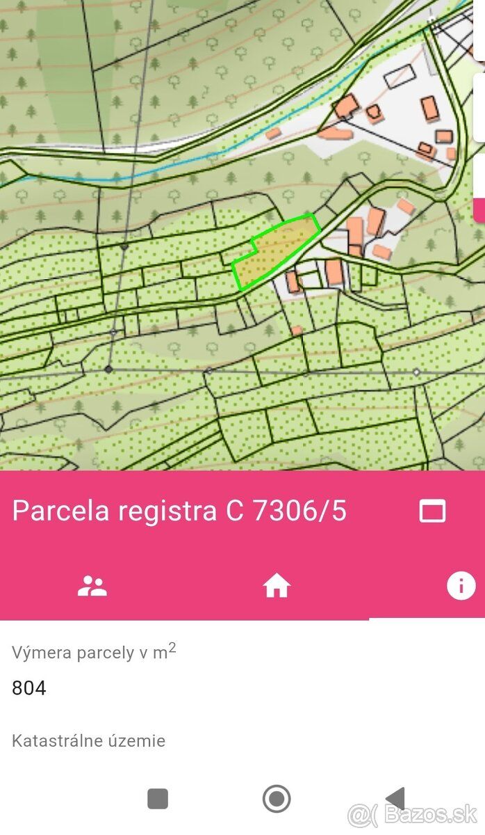 Nabízím k prodeji dvě parcely v obci Terchová – jednu ve