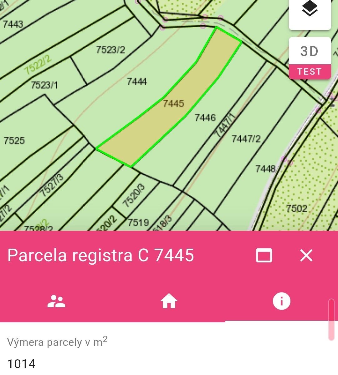 Nabízím k prodeji dvě parcely v obci Terchová – jednu ve