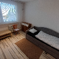 It is located in a renovated furnished apartment in
