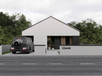 Newly built 4-bedroom bungalow Ruzomberok Cesta na