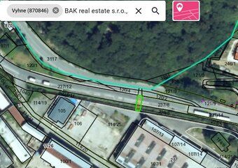 We offer land no. 94/3 in cadastral area Vyhne with an area