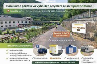 We offer land no. 94/3 in cadastral area Vyhne with an area